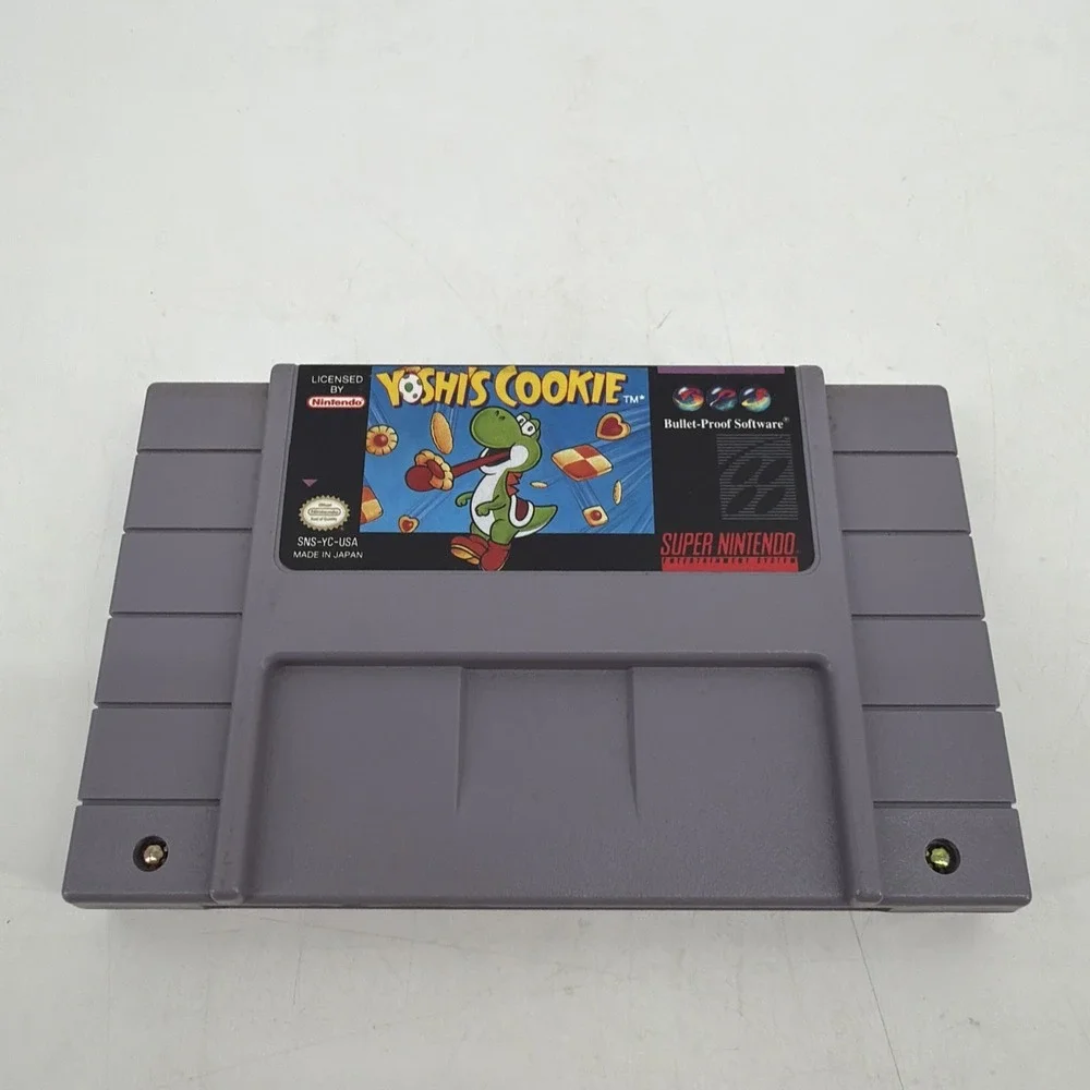 Yoshi's Cookie (Super Nintendo Entertainment System, 1993) Cartridge Only